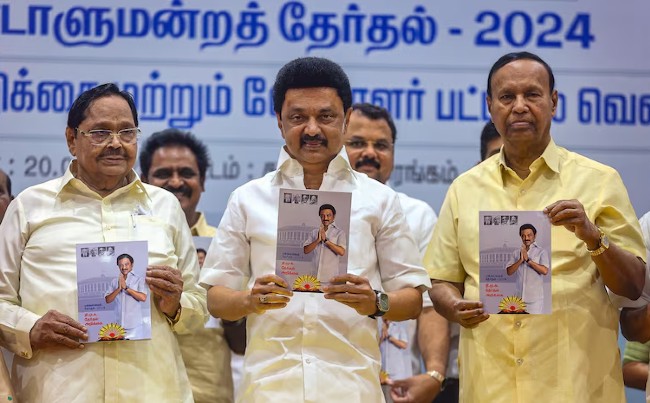 mk stalin election manifesto 2024