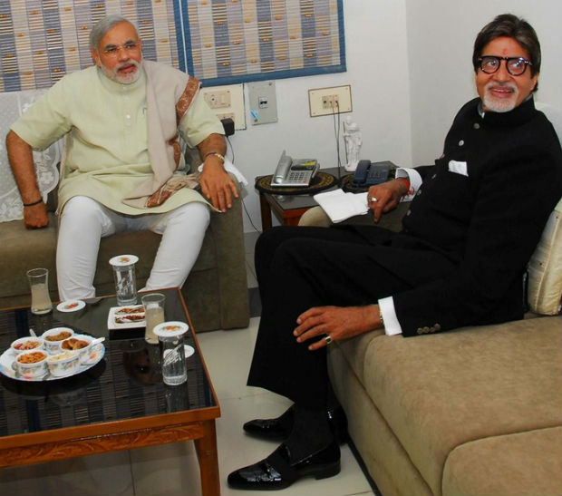 modi and amitab