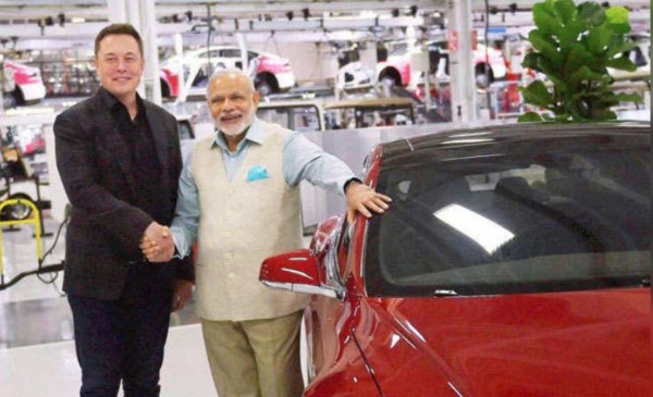 modi and elon musk