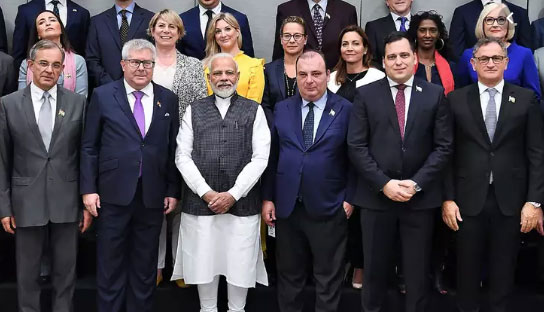 modi with EU delegates