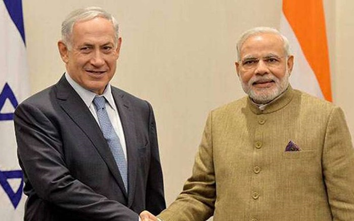 modi with israel pm