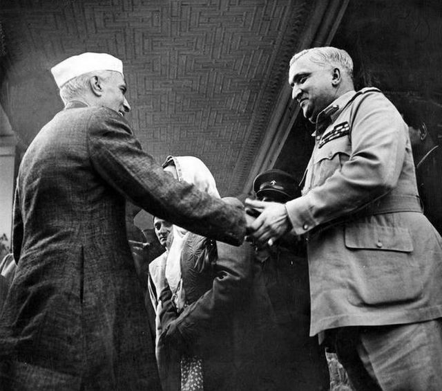 nehru and kashmir king harisingh