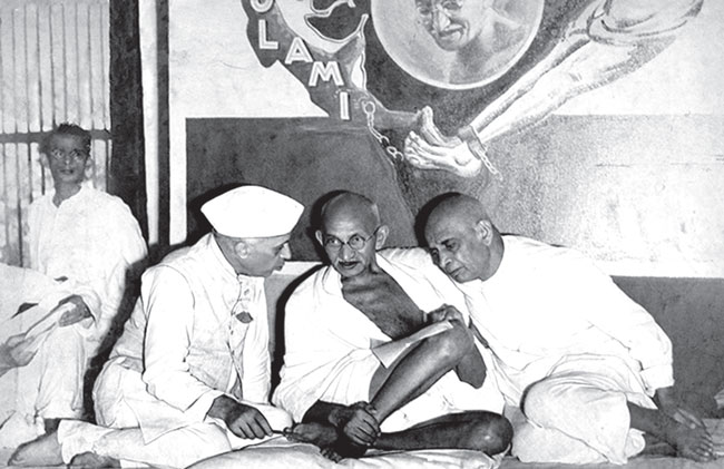 nehru gandhi patel