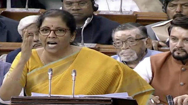 nirmala sitharaman presents budget2020