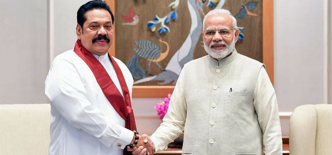 rajabakshe modi