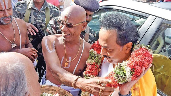 stalin at srirangam