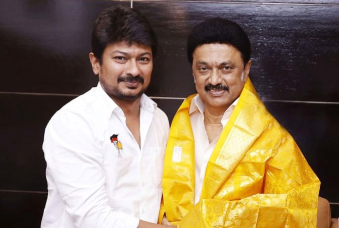 udhayanithi and mk stalin