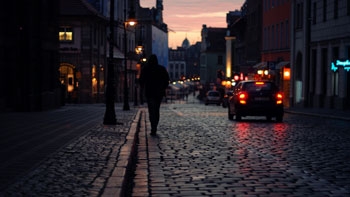 city road night