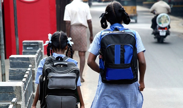 school children india