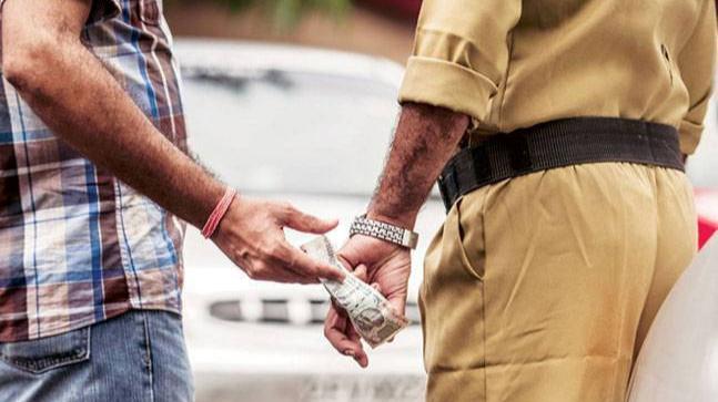 bribe police