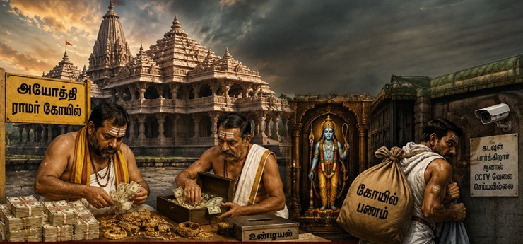 corruption at ayodhya ramar temple