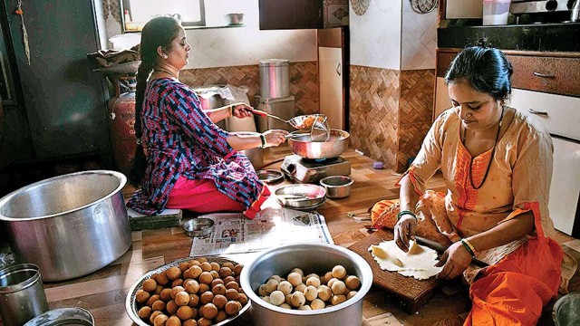 diwali snacks preparation