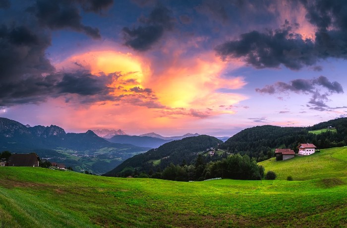 green place in italy