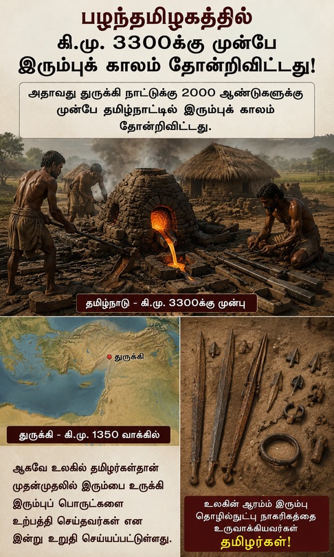 tamils and iron