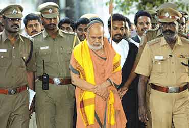 jayendran with police