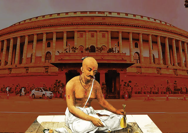 brahmins in parliament