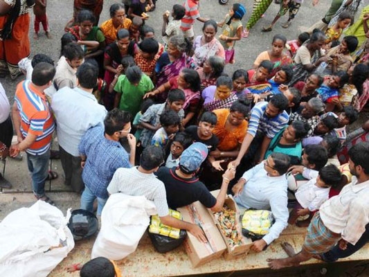 chennai flood relief