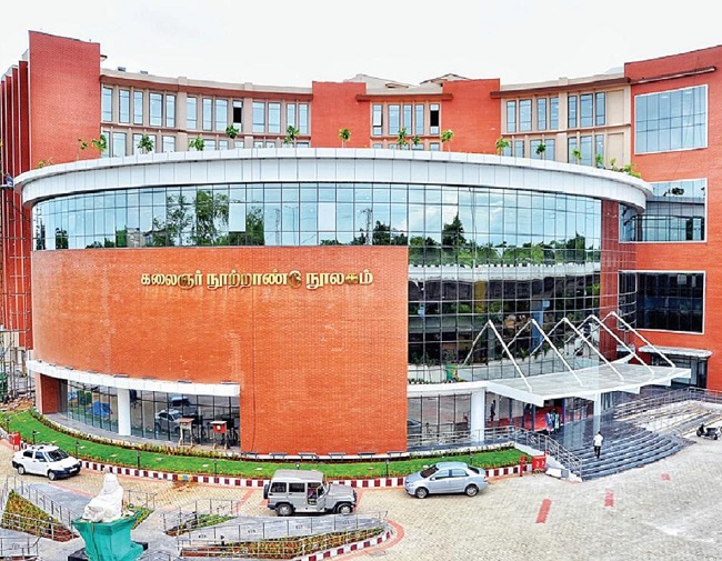 madhurai kalaingar library