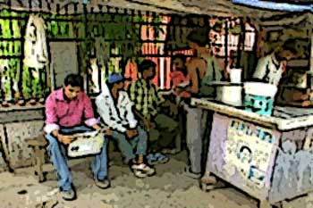 Tea stall