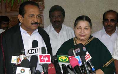 Vaiko and Jayalalitha