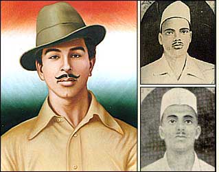 Bhagat Singh, Rajaguru and Sukhdev
