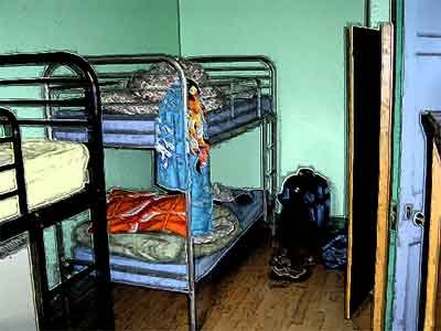 Hostel room