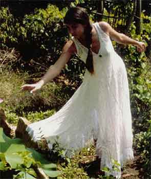 Lady in Garden