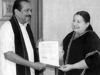 Vaiko and Jayalalitha