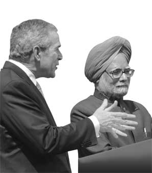 Bush and Manmohan