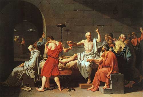 The death of Socrates